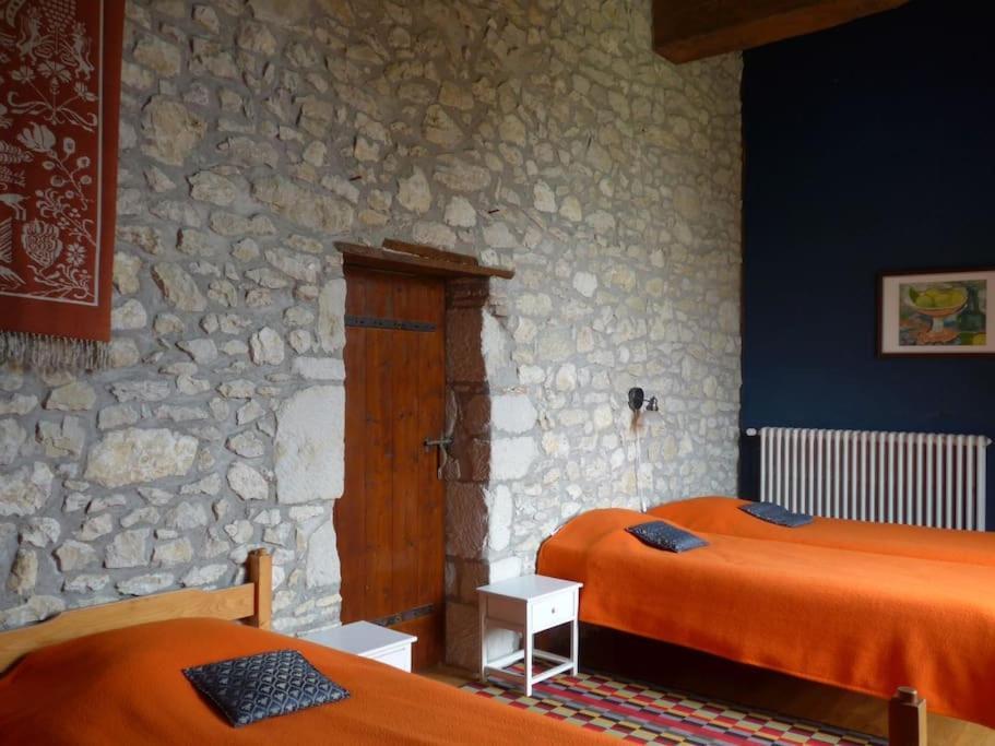 Chateau Barayre - Beautiful 12Th Century Castle With Pool And Large Garden Laussou Eksteriør billede
